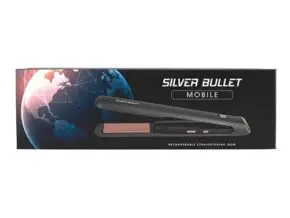 Silver Bullet Mobile Rechargeable Hair Straightener
