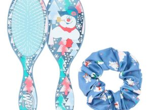 WetBrush Christmas Elf Detangler Scrunchie Kit